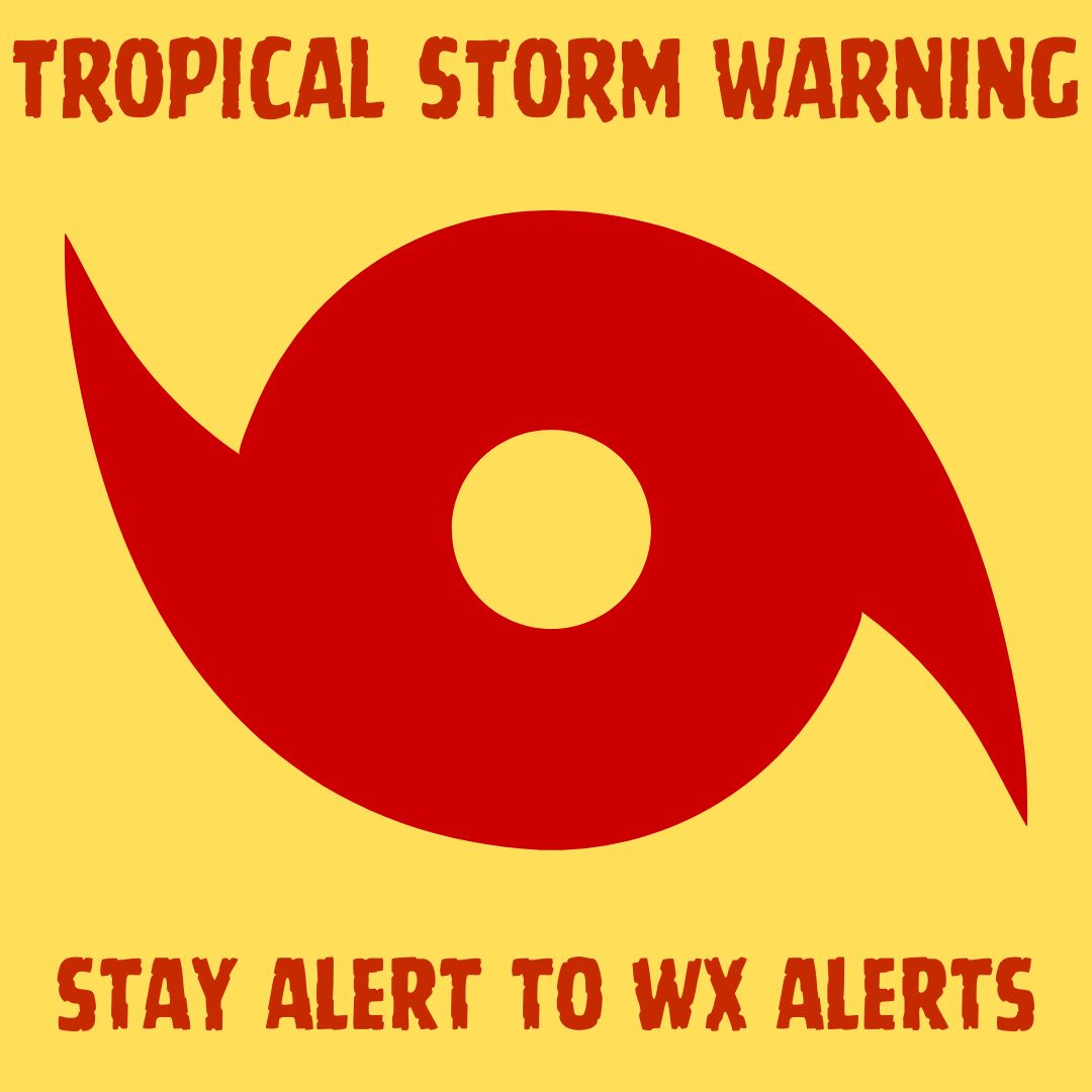 Tropical Storm Warning for Coweta County