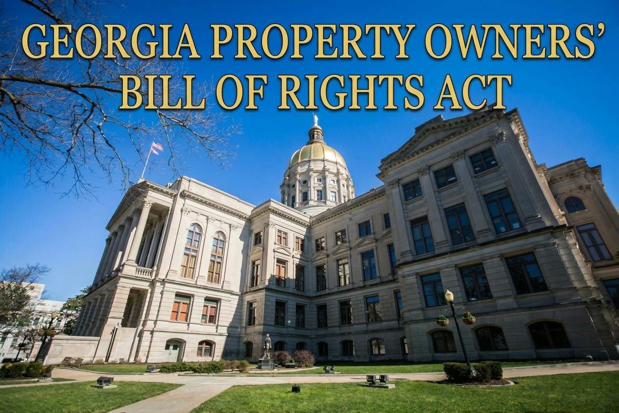 Georgia Property Owners’ Bill of Rights Act